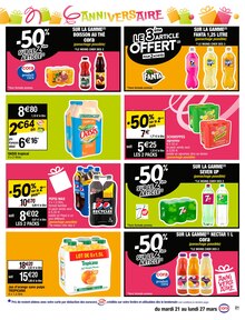 Promotion Desperados dans le prospectus Cora, valable du 21/03/2023 au 27/03/2023 Promo Desperados dans le catalogue Cora du moment à la page 21