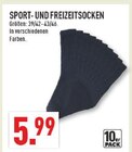 Sport- und Freizeitsocken im Angebot bei Marktkauf in Dülmen Sport- und Freizeitsocken Angebote bei Marktkauf Dülmen für 5,99 €