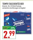 Aktuelles Tempo Taschentücher Klassik Angebot bei Marktkauf in Düsseldorf ab 2,99 €
