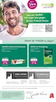 Aktueller mea - meine apotheke Prospekt "Unsere August-Angebote" für Pocking Aktueller mea - meine apotheke Prospekt für Pocking mit Seiten