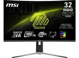 MAG32CQ6PFDE 31,5 Zoll WQHD Curved Gaming Monitor 0,5 ms Reaktionszeit 180 Hz von MSI im aktuellen MediaMarkt Saturn Prospekt für 199,00 €