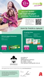 mea - meine apotheke Apotheken Prospekt der aktuellen Woche mit 4 Seiten, gültig von 01.09.2026 bis 30.09.2026, in Püttlingen und Umgebung Aktueller mea - meine apotheke Apotheken Prospekt in Püttlingen und Umgebung, "Unsere September-Angebote" mit 4 Seiten, 01.09.2026 - 30.09.2026