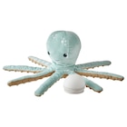 Stofftier mit LED-Nachtlicht türkis Oktopus/batteriebetrieben im IKEA Prospekt Stofftier mit LED-Nachtlicht türkis Oktopus/batteriebetrieben von BLÅVINGAD im aktuellen IKEA Prospekt für 19,99 €