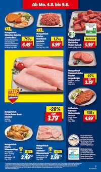 Fleisch im aktuellen Lidl Prospekt (Potsdam) Fleisch im Lidl Prospekt "LIDL LOHNT SICH" mit 62 Seiten (Potsdam)