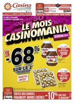 Catalogue Casino Supermarchés à Levallois-Perret, avec 36 pages Prospectus Casino Supermarchés à Levallois-Perret, "Le mois Casinomania", 36 pages, 23/11/2020 - 06/12/2020