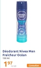 Promo Déodorant Nivea Men Fraîcheur Océan à 1,97 € dans le catalogue Action à Mauléon