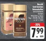 Aktuelle Kaffee Angebote bei E center in Weiden (Oberpfalz) Aktuelles Gold löslicher Bohnenkaffee Original Angebot bei E center in Weiden (Oberpfalz) ab 7,99 €