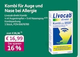 4 ml Augentropfen + 5 ml Nasenspray bei mea - meine apotheke im Prospekt "" für 16,99 €