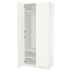 Kleiderschrank weiß/weiß 100x60x236 cm Angebote von PAX / BERGSBO bei IKEA Gronau für 280,00 €