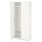 Aktuelles Kleiderschrank weiß/weiß 100x60x236 cm Angebot bei IKEA in Paderborn ab 280,00 €