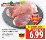 Schweineschnitzel von Bauern Gut für 6,99 € bei E center im Angebot Schweineschnitzel von Bauern Gut im aktuellen E center Prospekt