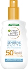 Spray solaire IP50+ - AMBRE SOLAIRE GARNIER dans le catalogue Casino Supermarchés