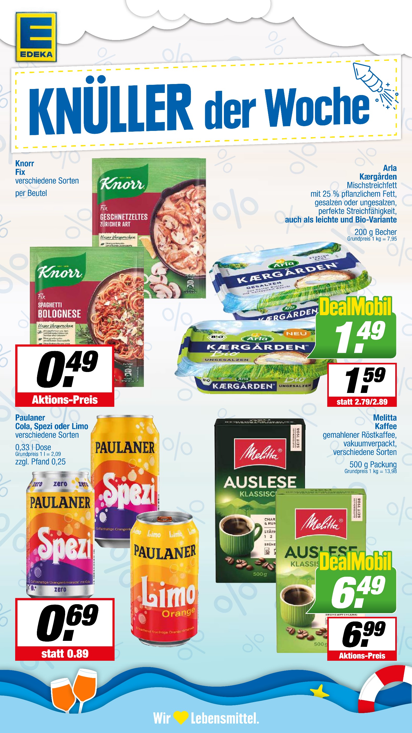 Cola im EDEKA Prospekt in Vreden Aktueller EDEKA Prospekt mit Cola, "Aktuelle Angebote", Seite 2