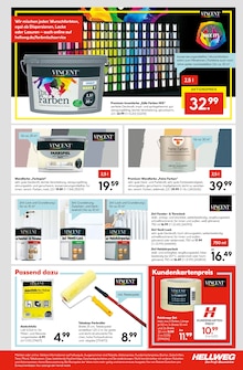 Wandfarbe im aktuellen Hellweg Prospekt (Recklinghausen) Wandfarbe im Hellweg Prospekt "Die Profi-Baumärkte" mit 24 Seiten (Recklinghausen)