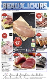 Prix et réduction Viande De Porc dans le prospectus Casino Supermarchés en cours Offre Viande De Porc dans le catalogue Casino Supermarchés du moment à la page 8