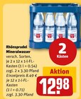 Mineralwasser Angebote von Rhönsprudel bei REWE Gießen für 12,98 €