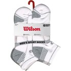 Socquettes de sport homme - WILSON dans le catalogue Carrefour