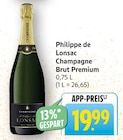 Aktuelles Champagne Brut Premium Angebot bei E center in Ulm ab 19,99 €