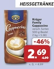 Cappuccino im Angebot bei combi in Detmold Cappuccino Angebote von Krüger Family bei combi Detmold für 2,69 €