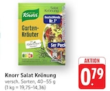 Salat Krönung Garten-Kräuter Angebote von Knorr bei EDEKA Mannheim für 0,79 €