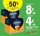 Bière Blonde d'Abbaye - Affligem en promo à 4,49 € chez E.Leclerc Bière Blonde d'Abbaye - Affligem dans le catalogue E.Leclerc
