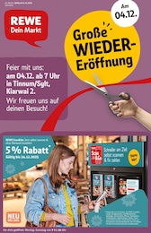 REWE Prospekt "Dein Markt" für Wenningstedt-Braderup, 32 Seiten, 01.12.2025 - 06.12.2025 REWE Prospekt "Dein Markt" für Wenningstedt-Braderup, 32 Seiten, 01.12.2025 - 06.12.2025