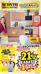 Sconto SB Prospekt für Kreischa: "SCHÖN WOHNEN FÜR DEIN BUDGET!", 12 Seiten, 04.02.2026 - 24.02.2026