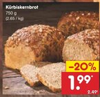 Netto Marken-Discount Eisenberg - Kürbiskernbrot Angebot im Prospekt Kürbiskernbrot bei Netto Marken-Discount im Eisenberg Prospekt für 1,99 €