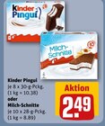 Pingui im Angebot bei REWE in Detmold Pingui Angebote von Kinder bei REWE Detmold für 2,49 €