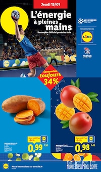 Catalogue Lidl à Badecon-le-Pin cette semaine, valable du 15/01/2026 au 21/01/2026 Prospectus Lidl à Badecon-le-Pin, "SOLDES ! SOLDES ! Économisez jusqu'à 75 %", 71 pages de promos valables du 15/01/2026 au 21/01/2026