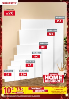 Leinwand Angebot im Woolworth Prospekt, gültig von 07.11.2025 bis 17.11.2025 Leinwand Angebot im aktuellen Woolworth Prospekt auf Seite 29