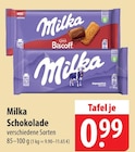 Milka Schokolade bei famila Nordost im Rotenburg Prospekt für 0,99 €