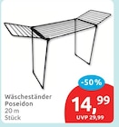 Wäscheständer Poseidon für 14,99 € bei budni im Angebot Wäscheständer Poseidon im aktuellen budni Prospekt