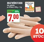 Aktuelle Bratwurst Angebote bei Marktkauf in Recklinghausen Aktuelles BRATWÜRSTCHEN Angebot bei Marktkauf in Recklinghausen ab 7,00 €