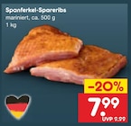 Aktuelles Spanferkel-Spareribs Angebot bei Netto Marken-Discount in Dresden ab 7,99 €