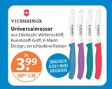 Universalmesser Blau im V-Markt Prospekt Universalmesser Blau von Victorinox im aktuellen V-Markt Prospekt für 3,99 €