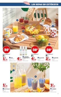 Promotion Bouteille En Verre dans le prospectus Super U, valable du 11/06/2025 au 22/06/2025 Promo Bouteille En Verre dans le catalogue Super U du moment à la page 7