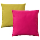 Aktuelles Kissen 2 St. gelbgrün leuchtend rosa/draußen/drinnen Angebot bei IKEA in Mannheim ab 17,98 €