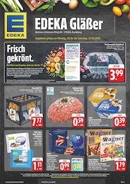 EDEKA Prospekt für Sehmatal-Sehma mit 28} Seiten EDEKA Prospekt für Sehmatal-Sehma: "Wir lieben Lebensmittel!", 28 Seiten, 20.10.2025 - 25.10.2025