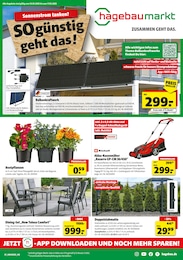 Baumarkt Prospekt von Hagebaumarkt Aschersleben Hagebaumarkt Prospekt: "Sonnenstrom tanken? SO günstig geht das!", 20 Seiten, 10.05.2025 - 17.05.2025