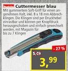 Carl Bremer GmbH & Co. KG Eutin - Cuttermesser blau Angebot im Prospekt Cuttermesser blau bei Carl Bremer GmbH & Co. KG im Eutin Prospekt für 3,99 €