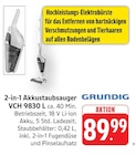 2-in-1 Akkustaubsauger Angebote von GRUNDIG bei E center Bad Kreuznach für 89,99 €