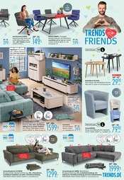 Aktueller Trends Prospekt mit Fernsehsessel, "Alles sofort für dein Zuhause", Seite 3