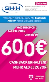 Aktueller Systemhaus Hartmann Elektromarkt Prospekt in Plettenberg und Umgebung, "Verlängert bis zum 03.03.2025: Mit Cashback Aktion richtig viel Geld sparen!" mit 8 Seiten, 02.01.2025 - 31.01.2025