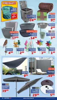 Sonnenschirm im CENTERSHOP Prospekt "Da geht was." mit 20 Seiten (Düsseldorf)