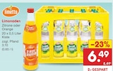 Limonaden Zitrone im Angebot bei Netto Marken-Discount in Würzburg Limonaden Zitrone Angebote von limetto bei Netto Marken-Discount Würzburg für 6,49 €