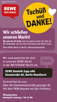 Aktueller REWE Prospekt "Dein Markt" Seite 1 von 24 Seiten für Berlin