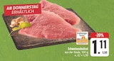 Schweineschnitzel Angebote bei E center Schweinfurt für 1,11 €