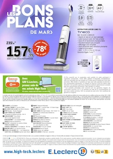 Promotion Appareil croque-gaufre dans le prospectus E.Leclerc, valable du 03/03/2026 au 14/03/2026 Promo Appareil croque-gaufre dans le catalogue E.Leclerc du moment à la page 8