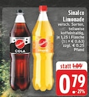 Sinalco im Angebot bei E center in Vreden Sinalco Angebote bei E center Vreden für 0,79 €